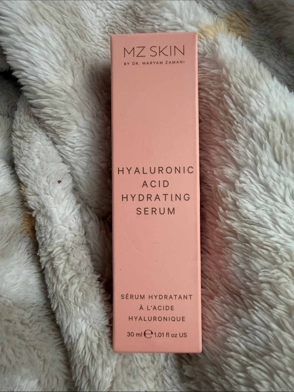 MZ Skin Hyaluronic Acid Hydrating Serum — Peach Pink